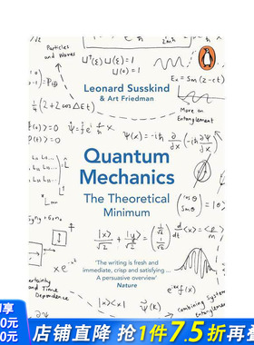【预售】【简易理论】量子力学 【The Theoretical Minimum】Quantum Mechanics 原版英文社会科学 正版进口书