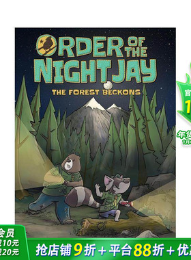 【预售】夜松鸦教团 卷1：森林的召唤 Order of the Night Jay (Book One):The Forest Beckons 英文儿童漫画故事书 英语拓展阅读