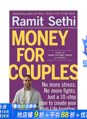 【预售】夫妻理财：十步共同创造富足人生 Money For Couples Ramit Sethi 理财规划 原版英文商业行销 正版进口书