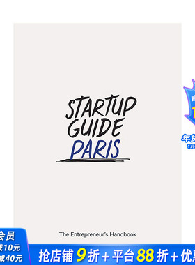 【现货】英文原版 【创业指南】巴黎 Startup Guide: Paris 英文商业行销 正版进口书籍