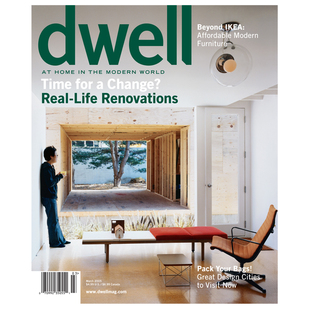 订阅 B077 DWELL 建筑与室内设计杂志 美国英文原版 年订6期 B077 年订6期