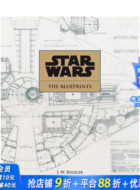 【预售】Star Wars - The Blueprints，星战-蓝图 电影 正版进口书籍 善优图书