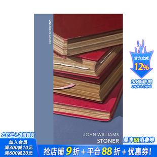 【预售】【1/4复古布脊经典】斯通纳 约翰·威廉斯 【Vintage Quarterbound Classics】Stoner 原版英文文学小说 正版进口图书