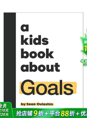 【预售】【给孩子的书】目标 【A Kids Book About】Goals 英文小说故事 英语拓展阅读进口书 制定可行计划
