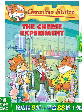 【现货】【老鼠记者】63：奶酪实验 英文儿童书适合6-12岁GERONIMO STILTON 63: THE CHEESE EXPERIMENT 【善优童书】