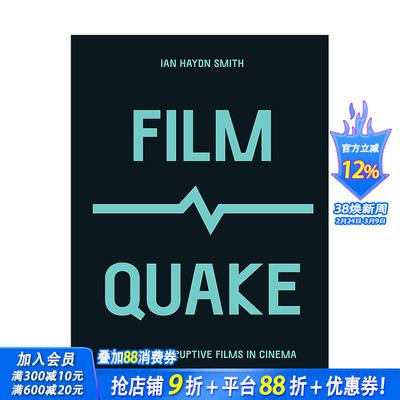 【现货】影震：电影中具颠覆性的电影FilmQuake:The Most Disruptive Films in Cinema 剧情导读介绍精装图集图册 英文原版