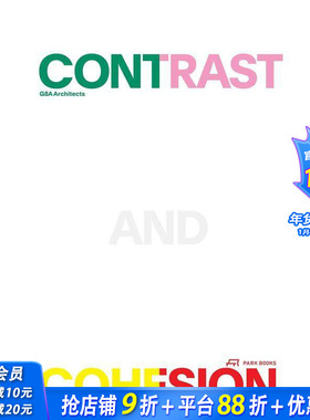 【预售】对比与连贯：G8a 建筑事务所 Contrast and Cohesion 原版英文建筑设计 正版进口书