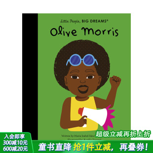 大梦想 进口图书善优 精装 Volume 现货 小人物 102 奧利弗·莫里斯 英文原版 英语儿童故事插画绘本 Olive 人物传记 Morris