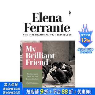 【预售】英文原版 我的天才女友 My Brilliant Friend 英文传记 正版进口书籍 善优图书