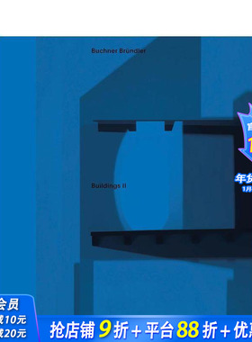 【预售】布赫纳·布伦德勒建筑集第二卷 Buchner Brundler - Buildings II 原版英文建筑设计 正版进口书
