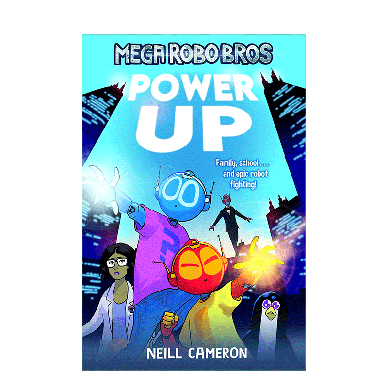 【现货】英文原版 **机器人兄弟 1：充能Mega Robo Bros 1: Power Up 10岁+英语儿童漫画平装 课外故事阅读 进口图书 善优童书