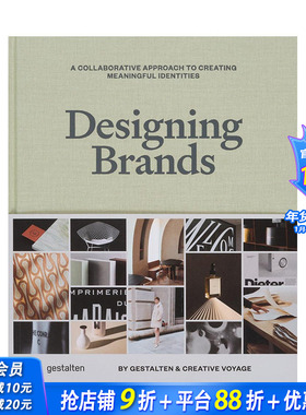 【预售】品牌设计 Designing Brands 原版英文综合设计 正版进口图书