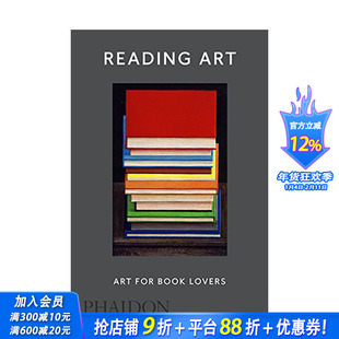 【预售】英文原版 阅读艺术:书籍爱好者的艺术 Reading Art: Art for Book Lovers 艺术收藏画 正版进口书籍画册 善优图书