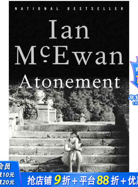 【现货】Atonement，赎罪 Ian McEwan伊恩·麦克尤恩作品 英文原版小说