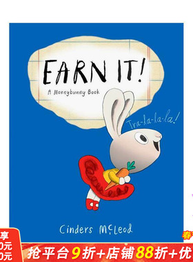 【现货】跟着小兔子学赚钱 A Money Bunny Book：Earn It 儿童理财 低幼启蒙 英文原版 3-6岁【善优图书】