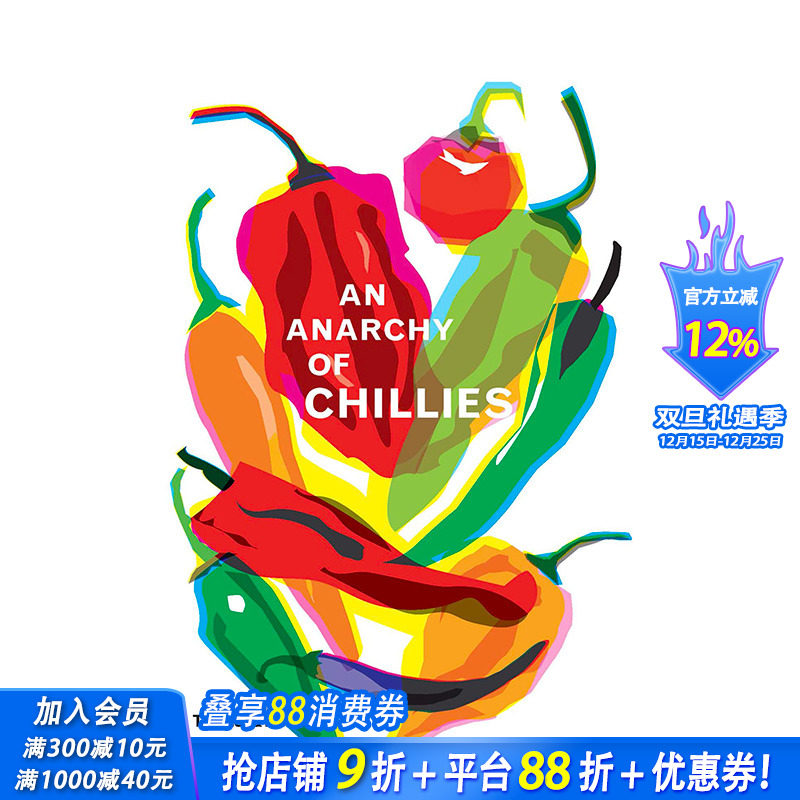 【预售】辣椒狂热者 An Anarchy of Chillies 生活意趣 正版进口书籍 善优图书