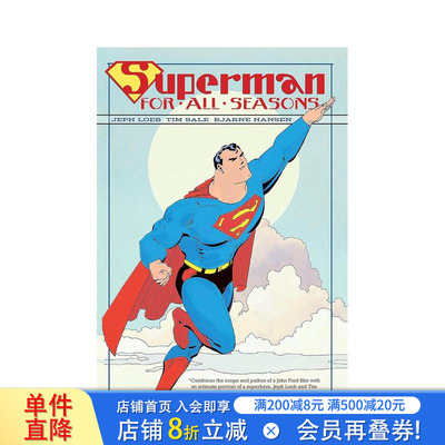 【预售】DC漫画 四季超人 Superman For All Seasons 原版英文漫画书 正版进口图书