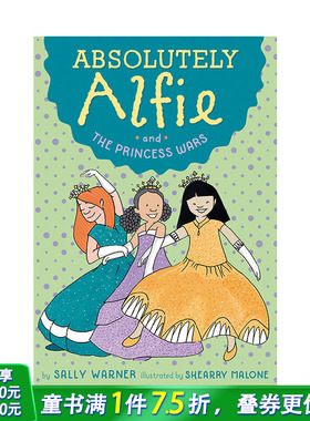 【现货】【Absolutely Alfie】04：Princess Wars公主战争 英文原版【善优童书】