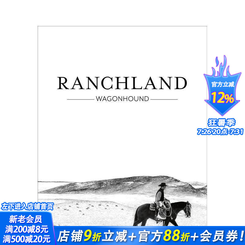 【预售】牧场风情 Ranchland 原版英文摄影作品集 正版进口书