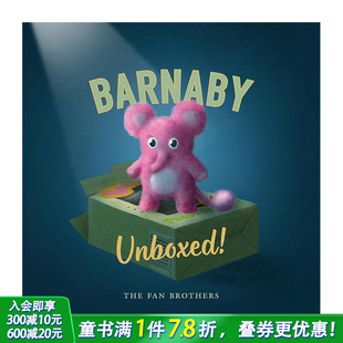 现货 英文儿童插画故事绘本 巴纳比自由记 Unboxed 进口童书 Barnaby