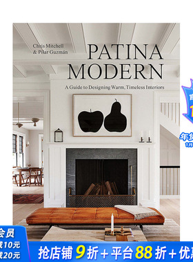 【预售】英文原版 铜锈色现代：温暖且不易过时的室内装饰 Patina Modern 室内设计 空间与装饰 正版进口图书画册 善优图书