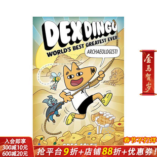 【预售】袋鼠戴克斯：世界上Z棒的考古学家Dex Dingo:World's Best Greatest Ever Archaeologist英文儿童漫画故事英语拓展进口书