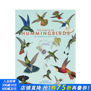 Hummingbirds 预售 Family Complete Gould 约翰·古尔德绘画全集 John 蜂鸟家族 英文社会科学进口书 The Prints