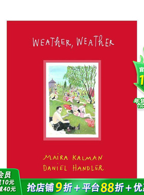 【现货】天气,天气 Weather, Weather英文儿童绘本原版图书进口书籍Daniel Handler