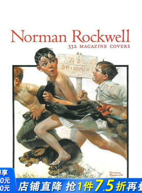 【预售】诺曼·罗克韦尔的杂志封面合集 Norman Rockwell’s Magazine Covers 原版英文艺术画册画集 正版进口书