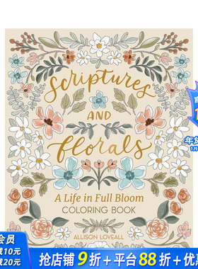 【预售】经文与繁花：生命绽放图鉴 Scriptures and Florals: Life In Full Bloom 原版英文生活综合 正版进口书