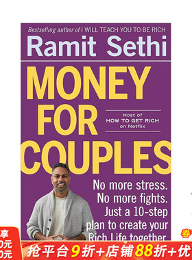 【预售】夫妻理财：十步共同创造富足人生 Money For Couples Ramit Sethi 理财规划 原版英文商业行销 正版进口书