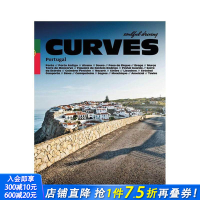 【预售】曲线：葡萄牙 Curves: Portugal 原版英文旅行 正版进口书