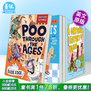 Stinks Ages英文趣味科普英语拓展阅读书 臭臭历史：古往今来 the Through Poo 屁股自然史History 厕所史 便便 现货多册选拍