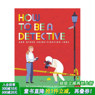 Jobs 预售 如何成为侦探打击犯罪 3岁 Fighting Detective 职业启蒙 Other How Crime 英文原版 进口图书 and