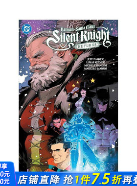 【预售】蝙蝠侠?圣诞老人：沉默骑士归来 Batman - Santa Claus: Silent Knight Returns 原版英文漫画书 正版进口书