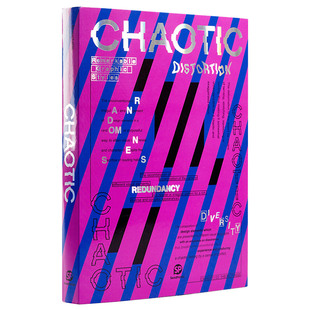 CHAOTIC 现货 Graphic 平面设计 图书书籍 设计五感：乱 英文原版 送字体海报 Sendpoints Remarkable 视觉设计 Styles