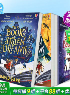 【现货多册选拍】盗梦历险记系列3册：盗梦者之书 2023水石奖入围The Book of Stolen Dreams英文儿童英语拓展阅读章节小说故事书