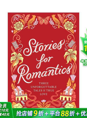 【预售】浪漫经典三部曲 珍藏礼盒套装 Stories for Romantics Boxed Set 英文小说故事 英语拓展阅读进口书 呼啸庄园的缄默诗页