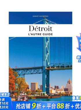 【预售】底特律·另类指南 Detroit - L'autre guide 原版英文旅行 正版进口书