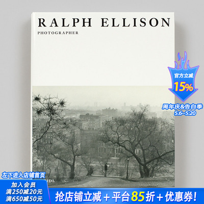 【预售】拉尔夫·埃利森：摄影师 Ralph Ellison: Photographer 原版英文摄影作品集 正版进口书