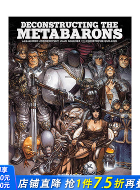 【预售】解构合金男爵 Deconstructing The Metabarons 欧美漫画 英文原版正版进口书籍 善优图书