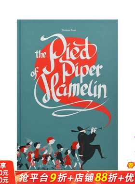 【现货】The Pied Piper of Hamelin 哈梅林的魔笛手 英文儿童绘本 3-6岁【善优童书】