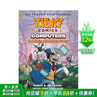 【现货】计算机：数字硬件的工作原理（平装） 【Science Comics】Computers 英文儿童漫画故事 英语拓展阅读进口书