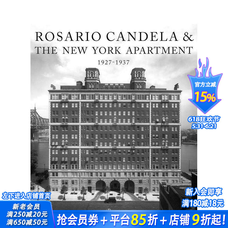 【预售】罗萨里奥·坎德拉与纽约公寓 Rosario Candela & The New York Apartment 原版英文设计 正版进口书