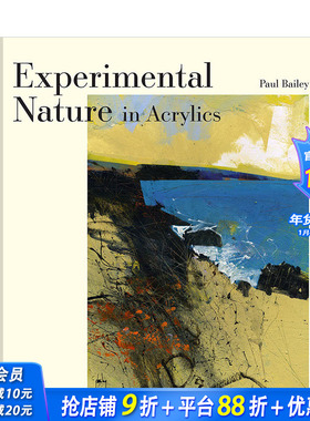 【预售】实验性丙烯酸：我们的自然景观 Experimental Nature in Acrylics: Our Landscapes 原版英文艺术画册画集 正版进口书籍