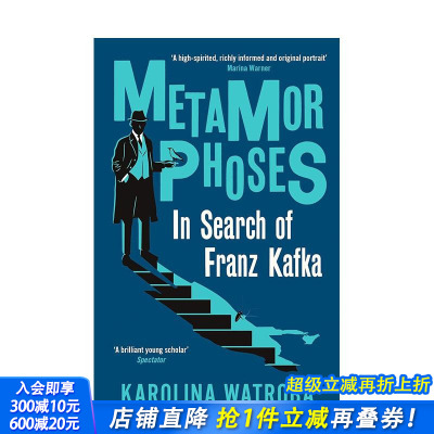 【预售】【2024经济学人传记类佳作】变形记：追寻弗兰兹·卡夫卡 Metamorphoses 原版英文文学传记 正版进口书