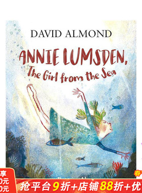 【预售】安妮·卢姆斯登 来自海洋的女孩 Annie Lumsden the Girl from the Sea 英文儿童插画故事绘本 进口童书
