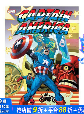【预售】美国队长合集 卷2 卡洛斯-帕切科封面Captain America Omnibus Carlos Pacheco Cover Marvel漫威英文漫画 正版进口书