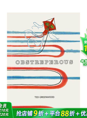 【预售】英文原版 喧嚣 Obstreperous 精装艺术插画绘本  Ted Greenwood 3-6岁 进口儿童图书 善优童书