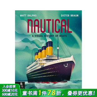 Boats 进口童书 Locomotion Visual History 船舶：视觉历史 Nautical 英文儿童插画故事绘本 现货